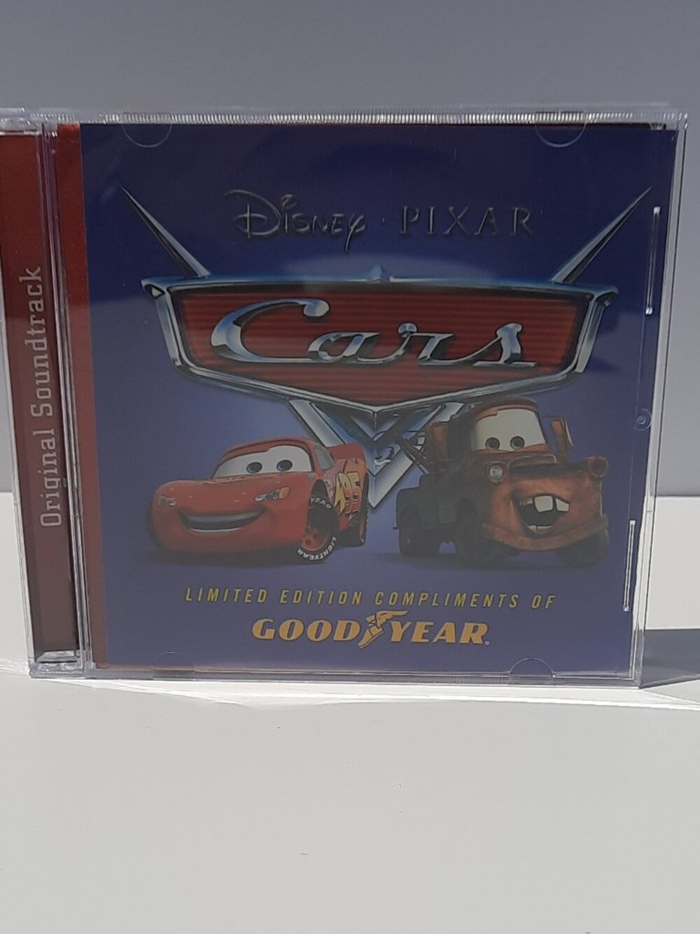 Disney Pixar Cars Original Soundtrack CD Limited Edition GoodYear Promotional